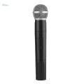 3X Classic Alloy & Plastic Wireless Handheld Microphone Props Fake Mic Toy.