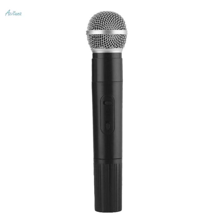 3X Classic Alloy & Plastic Wireless Handheld Microphone Props Fake Mic Toy