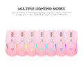 FANTECH WGC2 VENOM II VIBE 2.4G Wireless Gaming Mouse Pixart 3212 2400DPI RGB Rechargeable Mouse Ergonomic Mice Gaming Gammer For Laptop PC Pink.