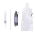 Outdoor Drinking Water Filter Tools Hiking Survival Water Purifier w/ Straw For Emergency Camping Hiking Backpack Survival Tool. 