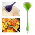 Silicone Ladle Spoon, Seamless & Nonstick Kitchen Soup Ladles, BPA free & Heat resistant, Non Stick Kitchen Cooking Utensils Baking Tool.