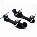 Roller Skate Base PP and Steel Parts Hardware with Brake Head Bottom Plate PU brake 23.8 cm. 