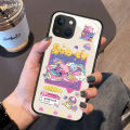 For Infinix Note 10 11 Pro Back Cover Case glass Fashion Cartoon Kirby Shockproof Camera Lens Protector Phone Cases. 