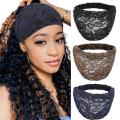 Wide Lace Headband Sweet Hairband Elastic Bandana Turban Hair Band Ladies Wash Face Sport Hair Net Headdress.