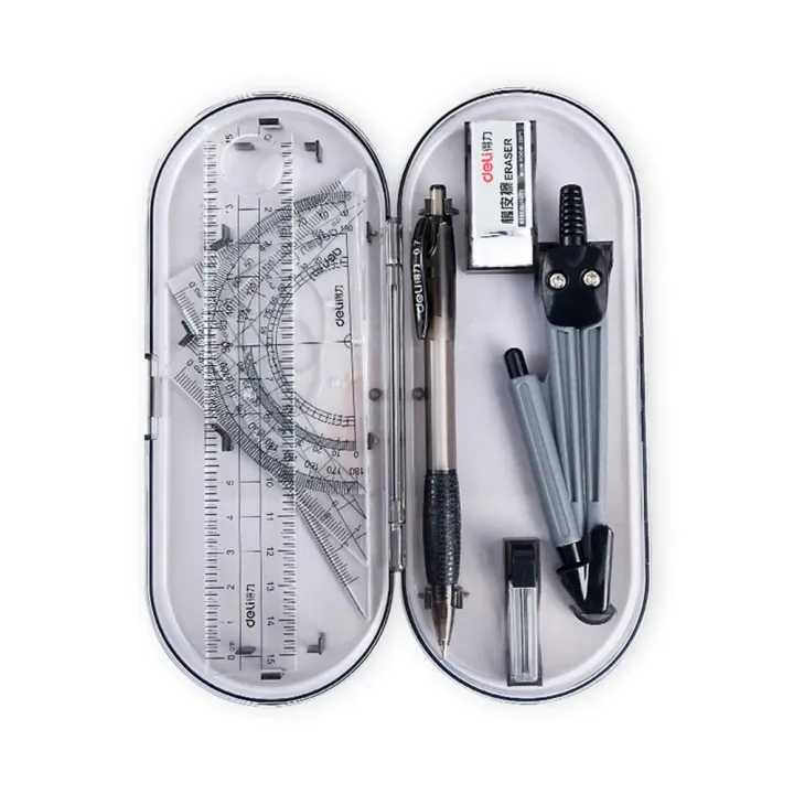 OIMG%208Pcs/Set%20Compasses%20Ruler%20Brands%20Math%20Set%20Geometric%20Drafting%20Tool%20Ruler%20Drawing%20Suit%20-%20Image%207