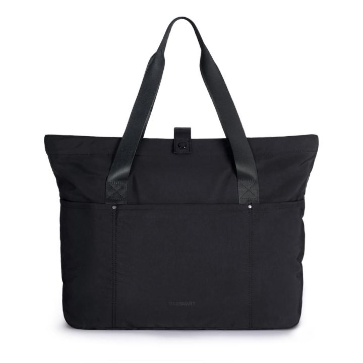 BAGSMART Folding Travel Bags 20L Waterproof Tote Bag With Zipper Multifunctional Shoulder Bag Handbag for Travel Work School
