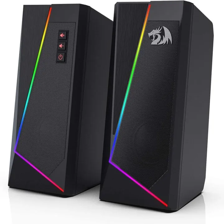 Redragon%20GS520%20RGB%20Desktop%20Speakers,%202.0%20Channel%20PC%20Stereo%20Speaker%20with%206%20Colorful%20LED%20Modes,%20Enhanced%20Sound,%20White/Pink%20-%20Image%207