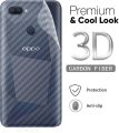 Oppo A12 - Carbon Fiber Back Poly Sticker. 