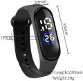 M4 Men & Women LED Digital Touch Movement Wristband Bracelet Smart Band Sports Watch. 