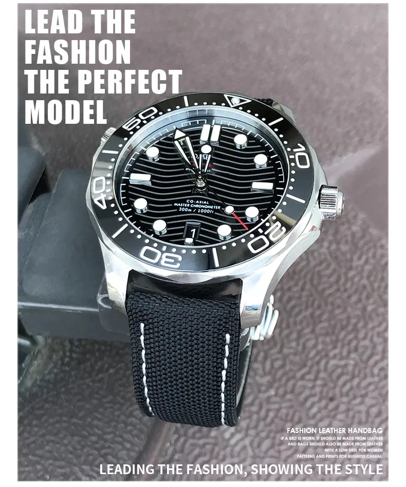 Omega Seamaster 300 Nylon Strap Omega Seamaster Diver 300m Straps