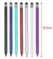2 in 1 Multifunction Fine Point Thin Tip Capacitive Stylus Touch Screen Pen for Smart Phone Tablet and pointed end is used for resistive screens, game consoles, navigation, etc.