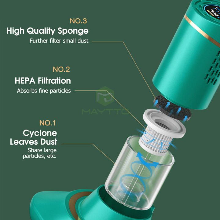 MAYTTO%202%20IN%201%20Mite%20Remover%20Mattress%20Dust%20Vacuum%20Handheld%20UV%20Cleaner%20Bed%20Vacuum%20Mite%20Removal%20Instrument%20Wireless%20Mite%20Remover%20Cleaning%20Machine%20for%20Pillows%20Sheets%20Sofas%20Plush%20Toys%20-%20Image%205