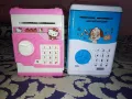 Electric Money Bank for Kids, Kids Money Bank, Password Safe Money Bank,Electric Piggy Bank, Mini Atom Electronic Coin Bank Box for Password Lock Case.