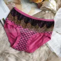 2 Pieces combo pack Women's Underwear Invisible Seamless Bikini Lace Underwear Half Back Coverage Panties, Hipster Briefs Bikini undergarments panty bra matching panty BDAA01PA21121. 