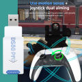 Controller Wireless Adapter Ultra-low Latency USB Converter Compatible For PS5 PS4 PS3 Switch Lite Controller DS50 Pro Gamepad. 