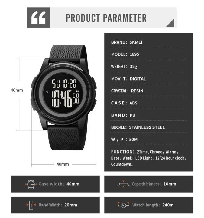 SKMEI%201895%20Men%20LED%20Light%20Chrono%20Alarm%20Clock%205Bar%20Waterproof%20Digital%20Wristwatch%20relogio%20masculino%20Casual%20Countdown%20Sport%20Watches%20-%20Image%206