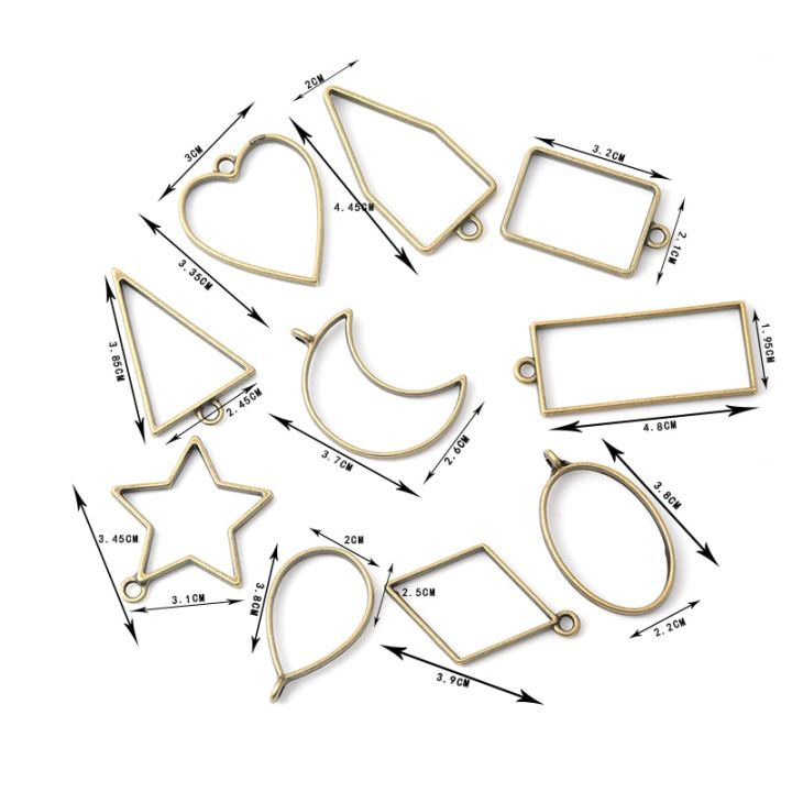 10pcs/Set%20Geometric%20Bezel%20Hollow%20Base%20Open%20UV%20Resin%20Crafts%20Blank%20Frame%20Charms%20Pendants%20DIY%20Earrings%20Necklace%20Jewelry%20Making%20-%20Image%205