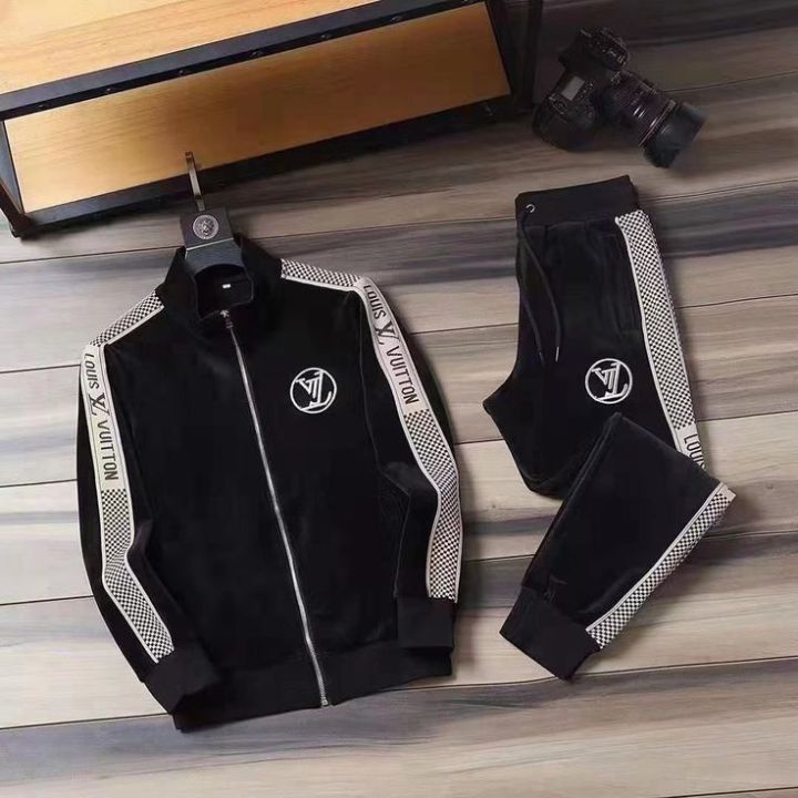 Stylish Premium Cotton Tracksuit Casual Long Sleeve And Trouser Set For Men