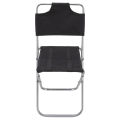 Folding Chair Breathable Fabric Portable Small Backrest Fishing Chair. 