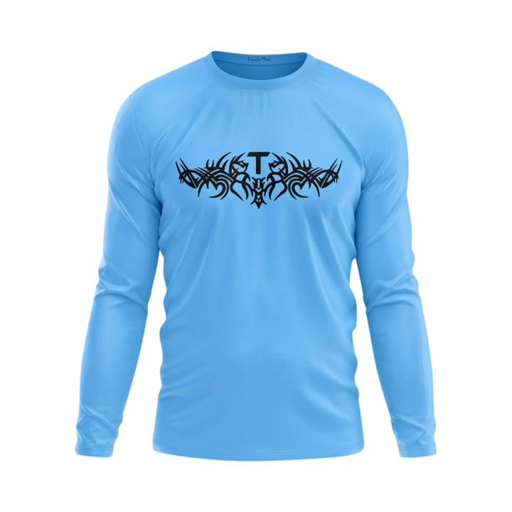 Casual Cool Men's Stylish Full Sleeve T-Shirt Round Neck