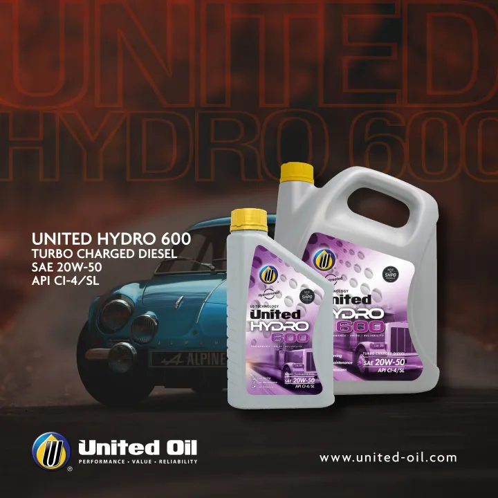 UNITED%20HYDRO%20600%20II%20SAE%2020w-50%20II%20API%20CI4%20/SL%20II%20SIZE%205L%20-%20Image%202
