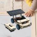 Wooden Solar Model Cars, Science Kits for Kids, Electronic Assembly Solar Powered Toy Kits. 