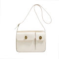Korean version niche design retro twin bag, commuting versatile, hand-held cross-body premium shoulder bag.