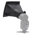 High Quality Photography Universal Foldable Softbox 15*17cm/5.7*6.7in Flash Diffuser For DSLR Camera Flash Light Speedlite. 