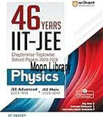 46 Years IIT-JEE [Physics]  Chapterwise-topicwise Solved Paper 2023-1978