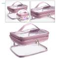 Pouch Transparent Travel Bag for Transporting Liquids Airport Men. 