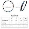 27 RoadBike Reaching Rim 36-Hole Bicycle Rim 700C Rim Aluminum Alloy MTB 36 Spokes Holes 1pc.