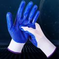 Nylon Rubber coated Safety Hand Gloves for Industrial , Household, Bike Riding Hand Gloves.