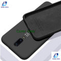 For OnePlus 6T Super quality Liquid Silicone Back cover phone Case.