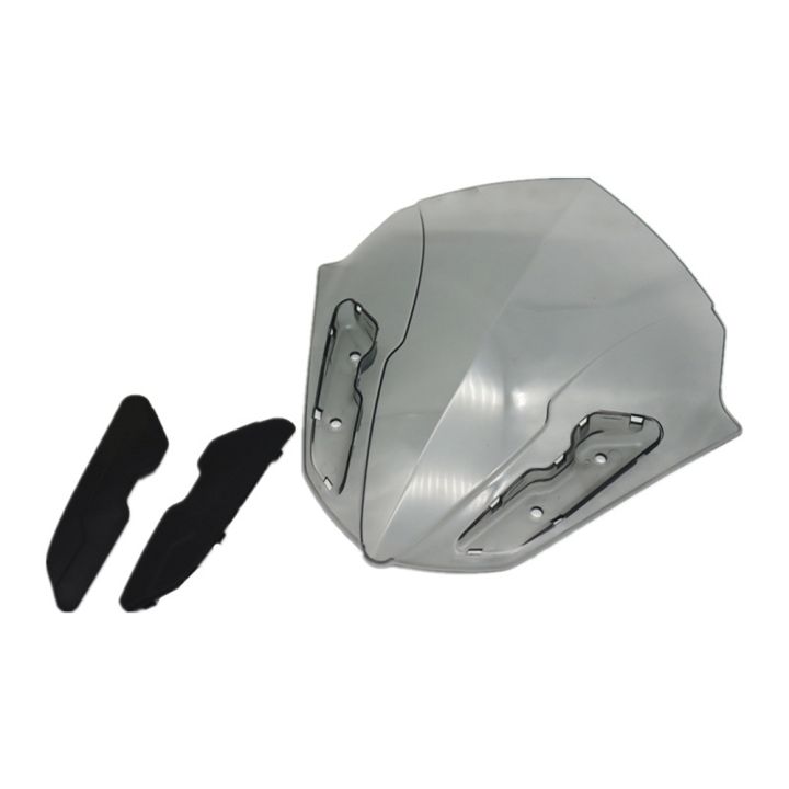 Motorcycle%20Windshield%20WindScreen%20Visor%20Viser%20for%20155%20V1%20/%20Aerox%20155%20/%20V2%202021%20Black%20-%20Image%205