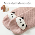 GC Infant Babies Anti-slip Floor Socks Newborn Cotton Cartoon Doll Warm Socks For 0-3 Years Old Boys Girls. 