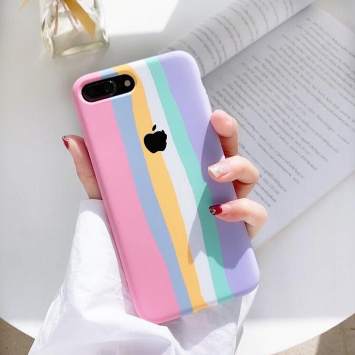 Luxury Rainbow Back Cover For Iphone Plus Plus Phone