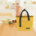 Thermal Insulated Lunch Bag Handbag Pouch Food Storage Container Pink.
