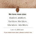 Bear rug super soft carpet Modern Living room bedroom Antiskid mat Fluffy Floor Carpets Decor Rugs white brown children doormat. 
