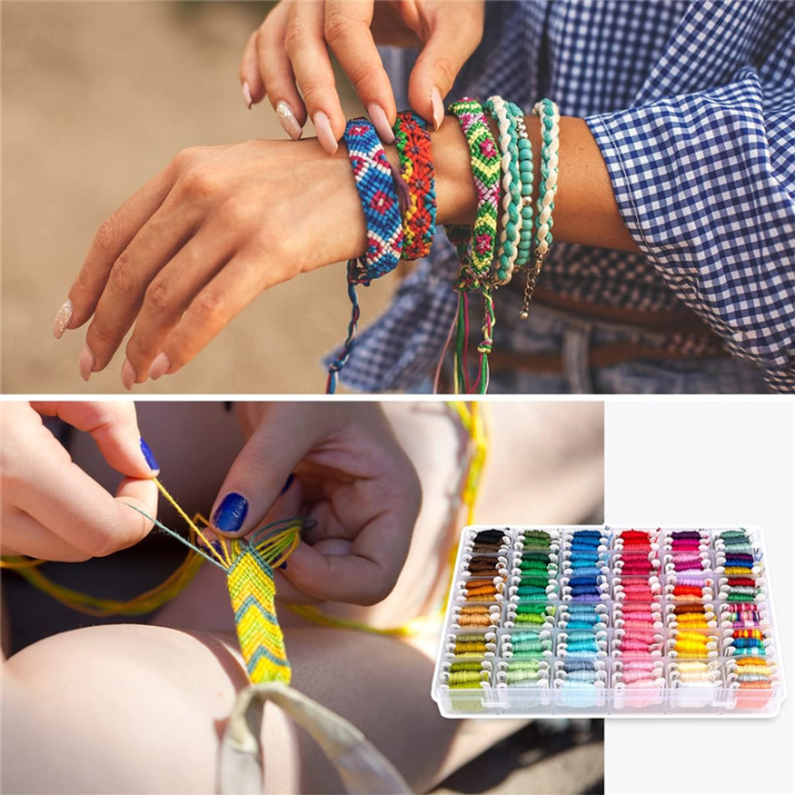 Friendship%20Bracelet%20String%20Kits%20with%20Organizer%20Storage%20Box,%20100%20Colors%20Embroidery%20Floss%20with%20Tools-Labeled%20-%20Image%203