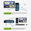 633W / A 3.6mm Lens 1500 TVL CCTV DVR Surveillance System IP66 Weatherproof Indoor Security Bullet Camera with 6 LED Array, Support Night Vision.