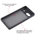Matte Black TPU + PC Phone Case For Google Pixel 8 Pro/Google Pixel 7a/Google Pixel 8/Google Pixel 8a. 