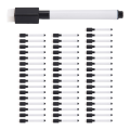 50 Pen Water Colour Whiteboard Marker Pens Dry Erase White Board Pen with Eraser Magnetic Markers Writing WaterColor Pen. 