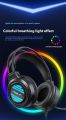 Aula S606 RGB Wired White Over-Ear Gaming Headphone. 