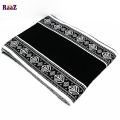 Black And White 2 in 1 design Winter Woolen Scarf, Soft Muffler Stylish Fashion Scarf For Men And Women.