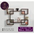 Andormahal (Melamine) Wall Hanging Shelf(3ft by 3ft by 8inch). 