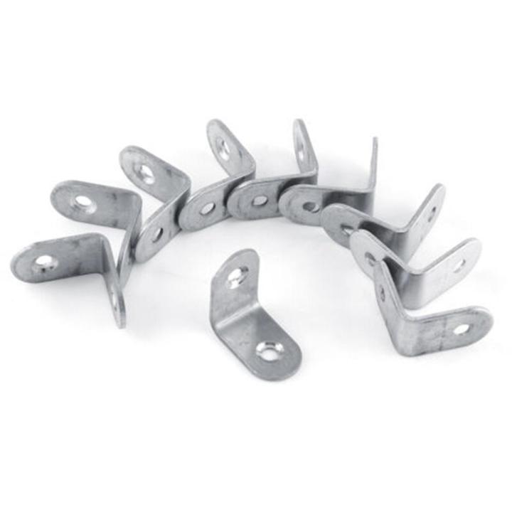 4 PCS 1.5inch Stainless Steel Corner Code Right Angle Bracket Brace Joint Shelf Triangle Shelf Support Furniture Connection Piece Access