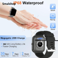 Smalshop Xiaomi H9 Plus Bluetooth Call Watch Sports Watch Calculator Heart Rate Sleep Blood Oxygen Blockage Smart Watch For android ios.