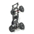 For MN 1/12 MN82 LC79 RC Car Spare Parts Chassis Frame Kit Black.