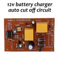 12v battery charger auto cut off circuit. 