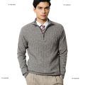Mens Half Zip Sweater Jacket. 